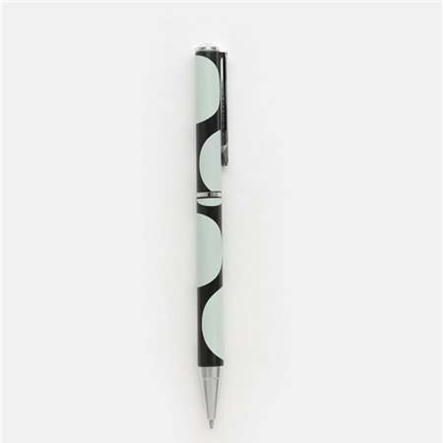 Stationery * | Sale Caroline Gardner Spot Design Pen Charcoal