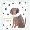 Greeting Cards * | Outlet Caroline Gardner Get Better Soon Dog Card White