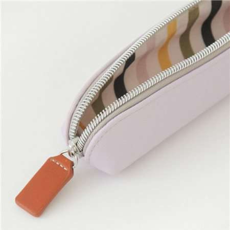 Stationery * | Clearance Caroline Gardner Small Pencil Case Lilac