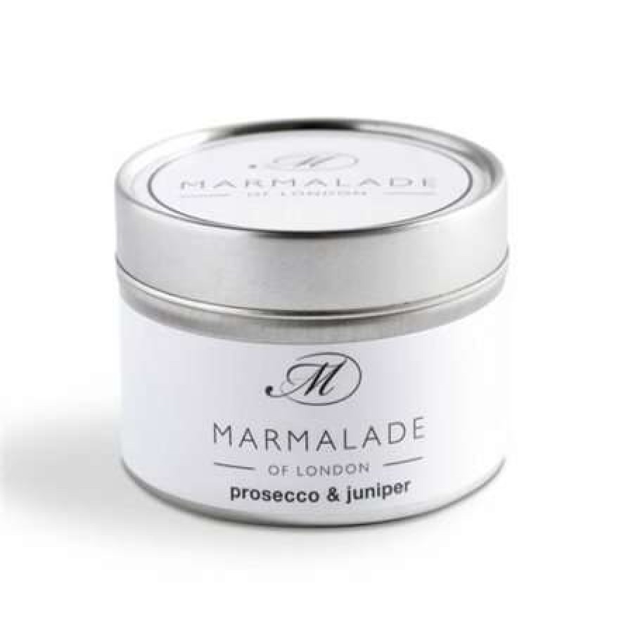 Candles * | Clearance Marmalade Of London Prosecco & Juniper Small Tin Candle