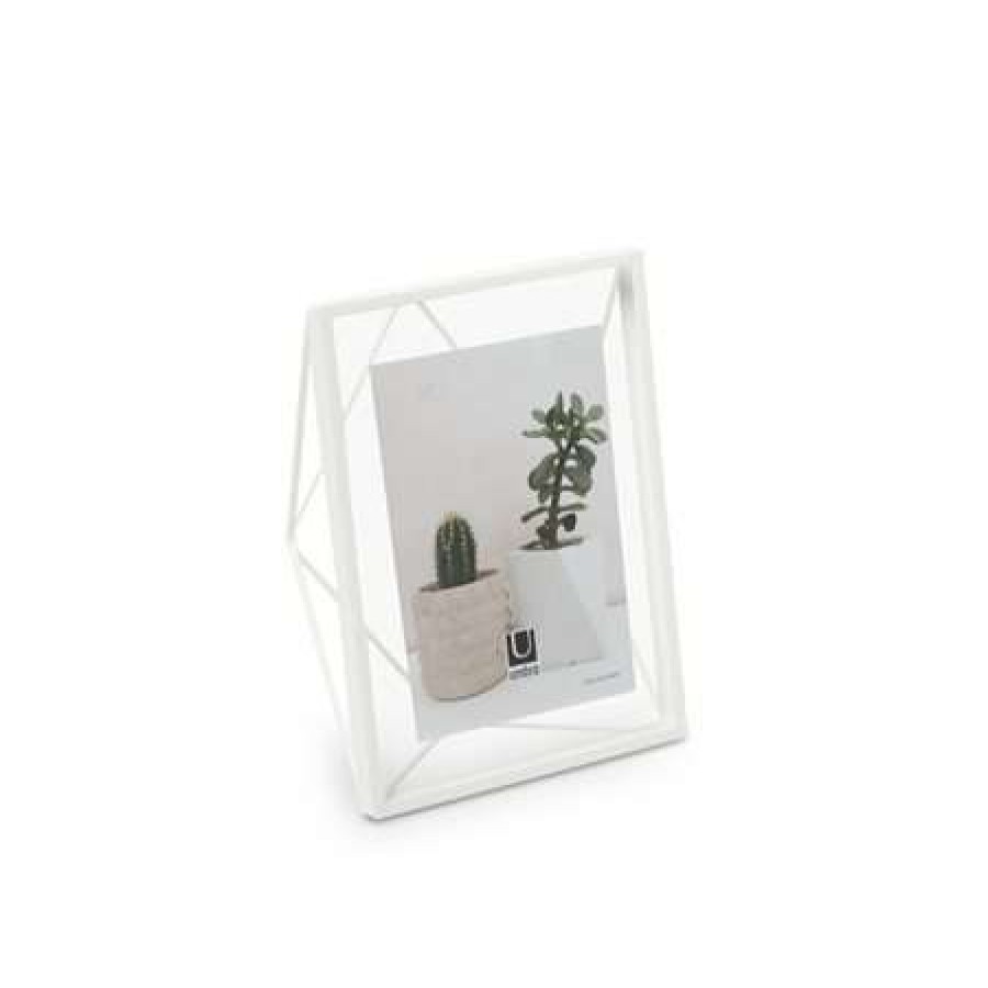 Photo Frames * | Outlet Umbra Prisma Picture Frame 5 X 7 White