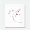 Greeting Cards * | Clearance Caroline Gardner Just A Note White