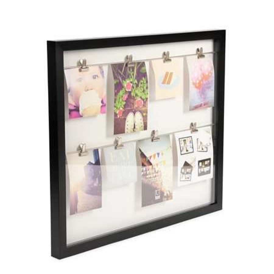 Photo Frames * | Sale Umbra Clipline Picture Frame Black