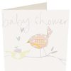 Greeting Cards * | Clearance Caroline Gardner Baby Shower Card White