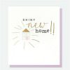 Greeting Cards * | Sale Caroline Gardner Shiny New Home White