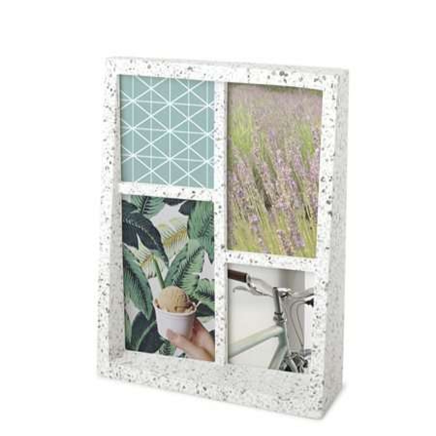 Photo Frames * | Clearance Umbra Edge Multi Picture Frame Grey