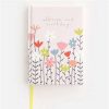 Stationery * | Sale Caroline Gardner Fleur Address And Birthday Book Pink