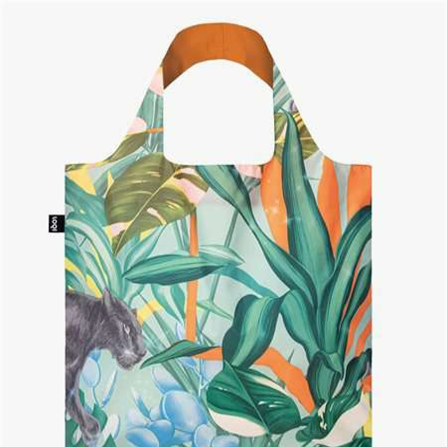 Reusable Shopping Bags * | Clearance Loqi Wild Forest Recycled Bag Green