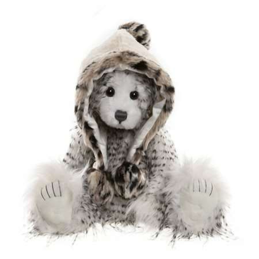 Teddy Bears * | Sale Charlie Bears Snowslide Grey