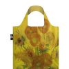 Reusable Shopping Bags * | Clearance Loqi Van Gogh Sunflowers Bag Yellow