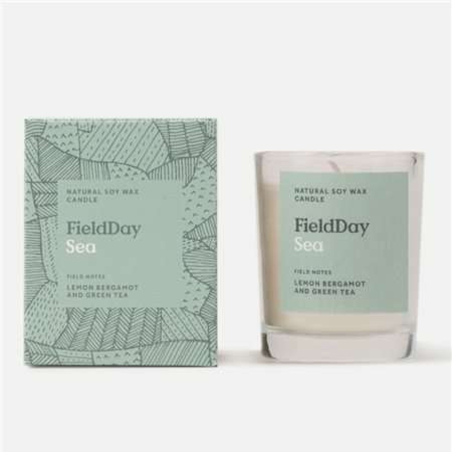 Candles * | Clearance Field Day Sea Small Candle Green