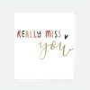 Greeting Cards * | Sale Caroline Gardner Miss You White