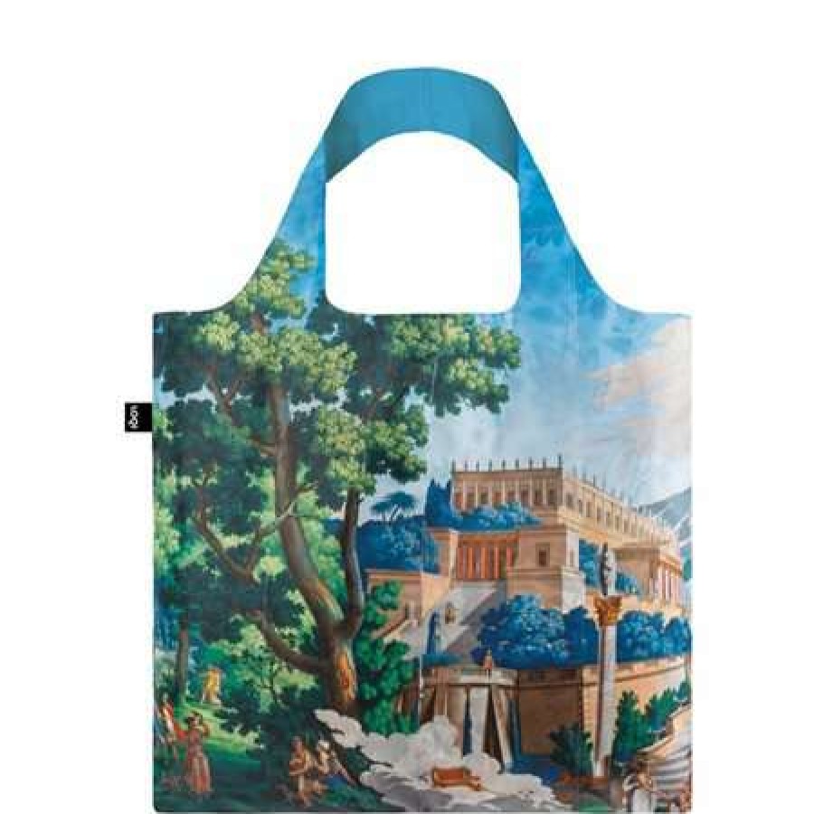 Reusable Shopping Bags * | Clearance Loqi Mad Landscape Of Telemaque In Calypso Island Bag Blue