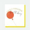 Greeting Cards * | Outlet Caroline Gardner Have A Fabulous Birthday Card White