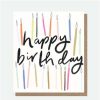 Greeting Cards * | Clearance Caroline Gardner Happy Birthday Card White